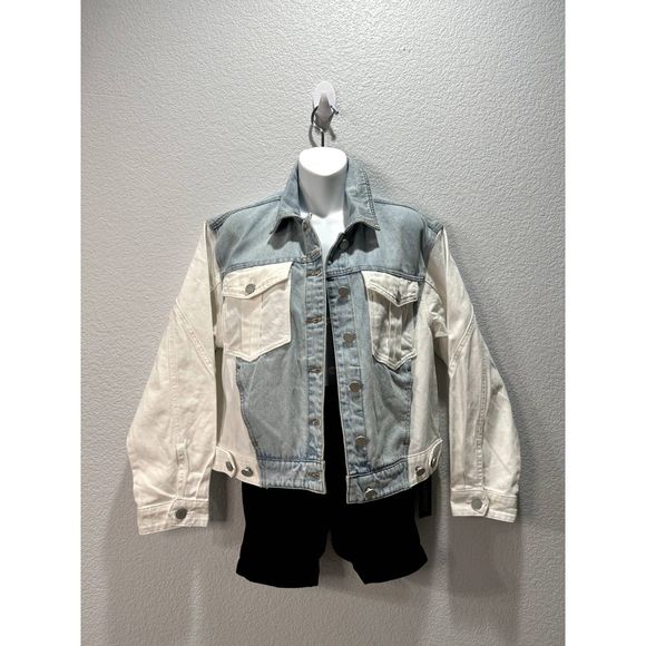 Blank NYC Oversized Jean Jacket Size small - Picture 4 of 6